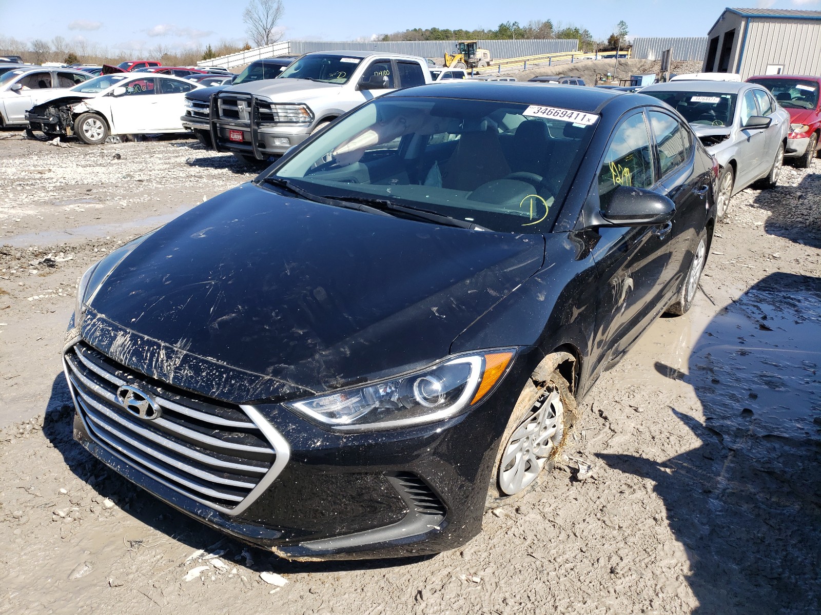 Photo 1 VIN: KMHD74LF9JU628178 - HYUNDAI ELANTRA SE 