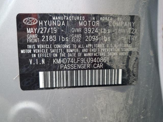 Photo 12 VIN: KMHD74LF9LU940861 - HYUNDAI ELANTRA SE 