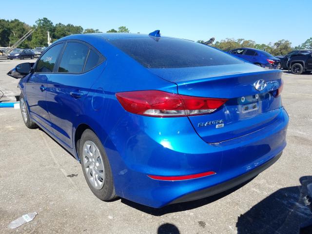 Photo 2 VIN: KMHD74LFXHU406954 - HYUNDAI ELANTRA SE 