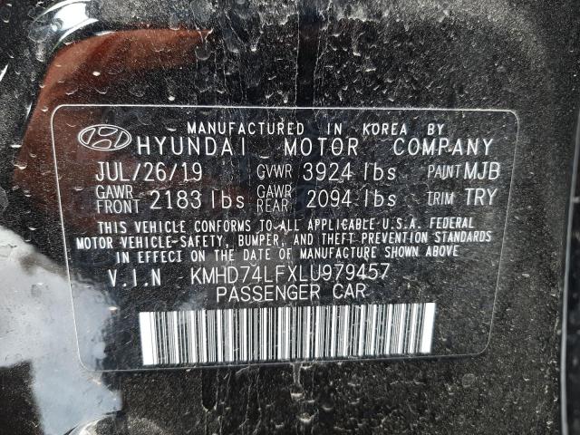 Photo 11 VIN: KMHD74LFXLU979457 - HYUNDAI ELANTRA SE 