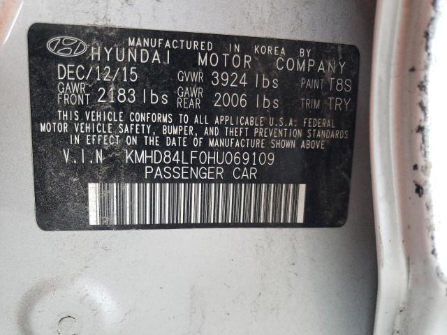 Photo 11 VIN: KMHD84LF0HU069109 - HYUNDAI ELANTRA 