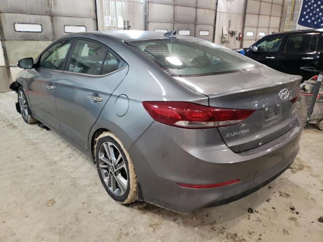 Photo 2 VIN: KMHD84LF0HU283324 - HYUNDAI ELANTRA 