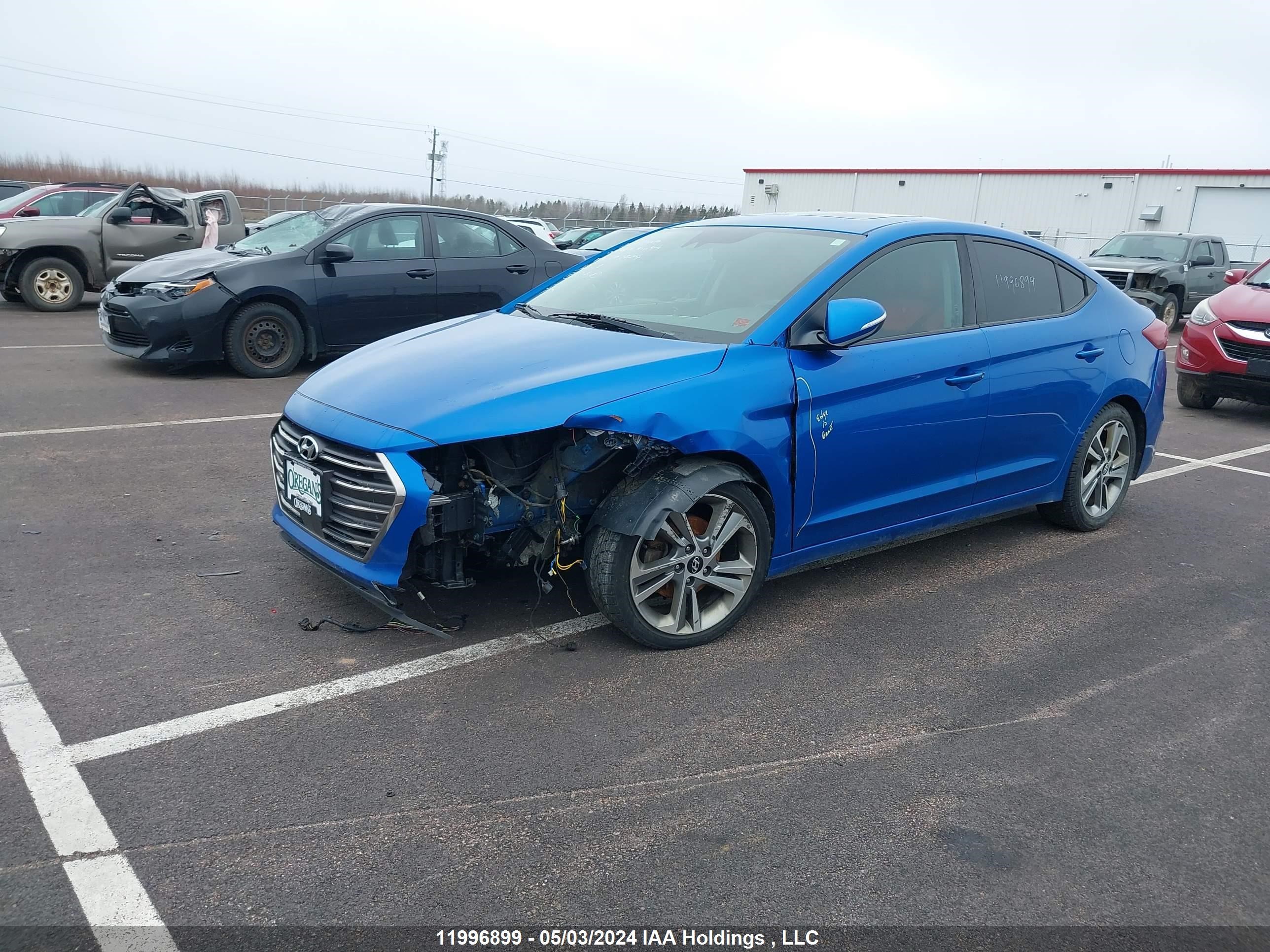 Photo 1 VIN: KMHD84LF0HU293979 - HYUNDAI ELANTRA 