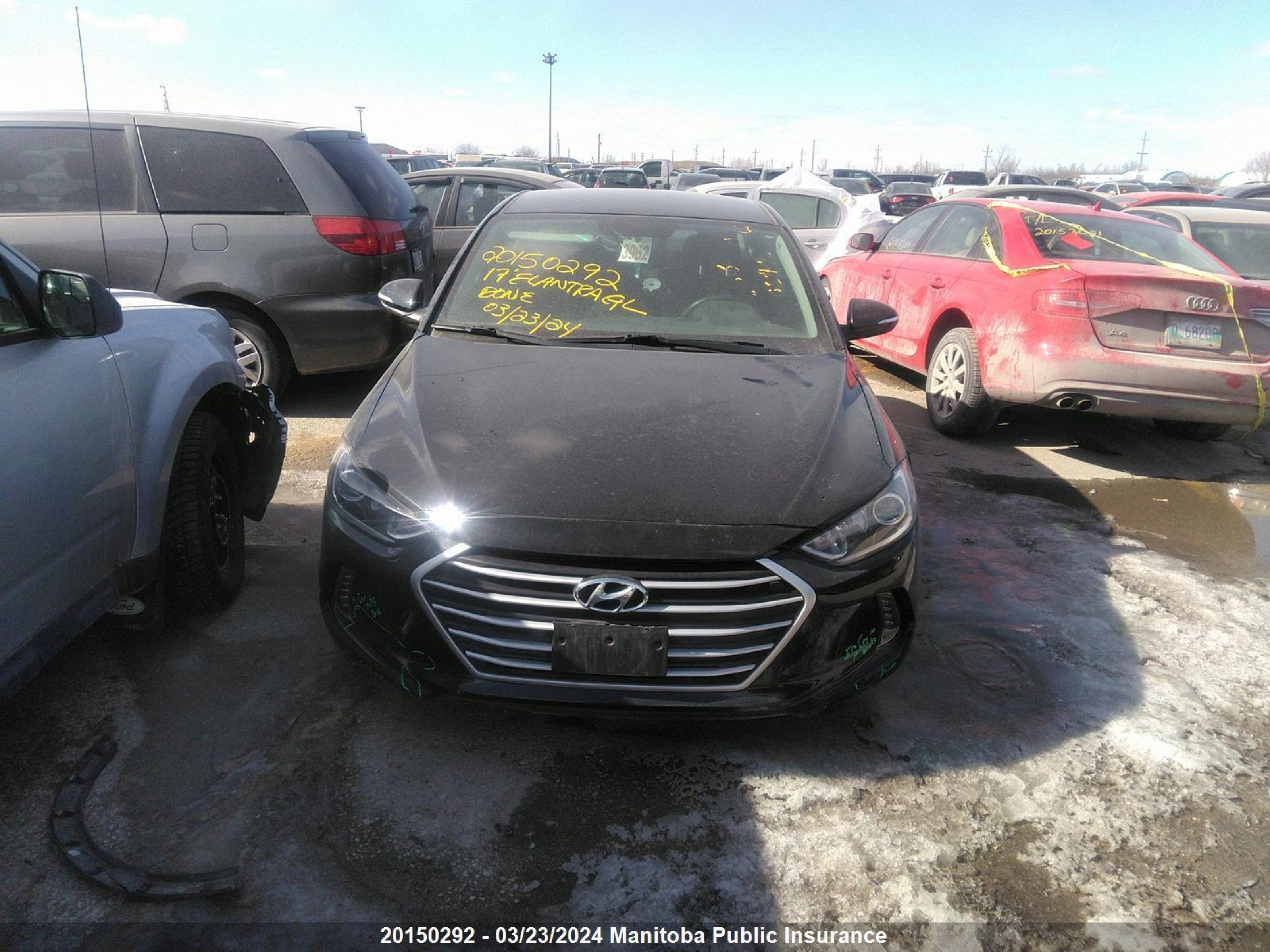 Photo 11 VIN: KMHD84LF0HU308397 - HYUNDAI ELANTRA 