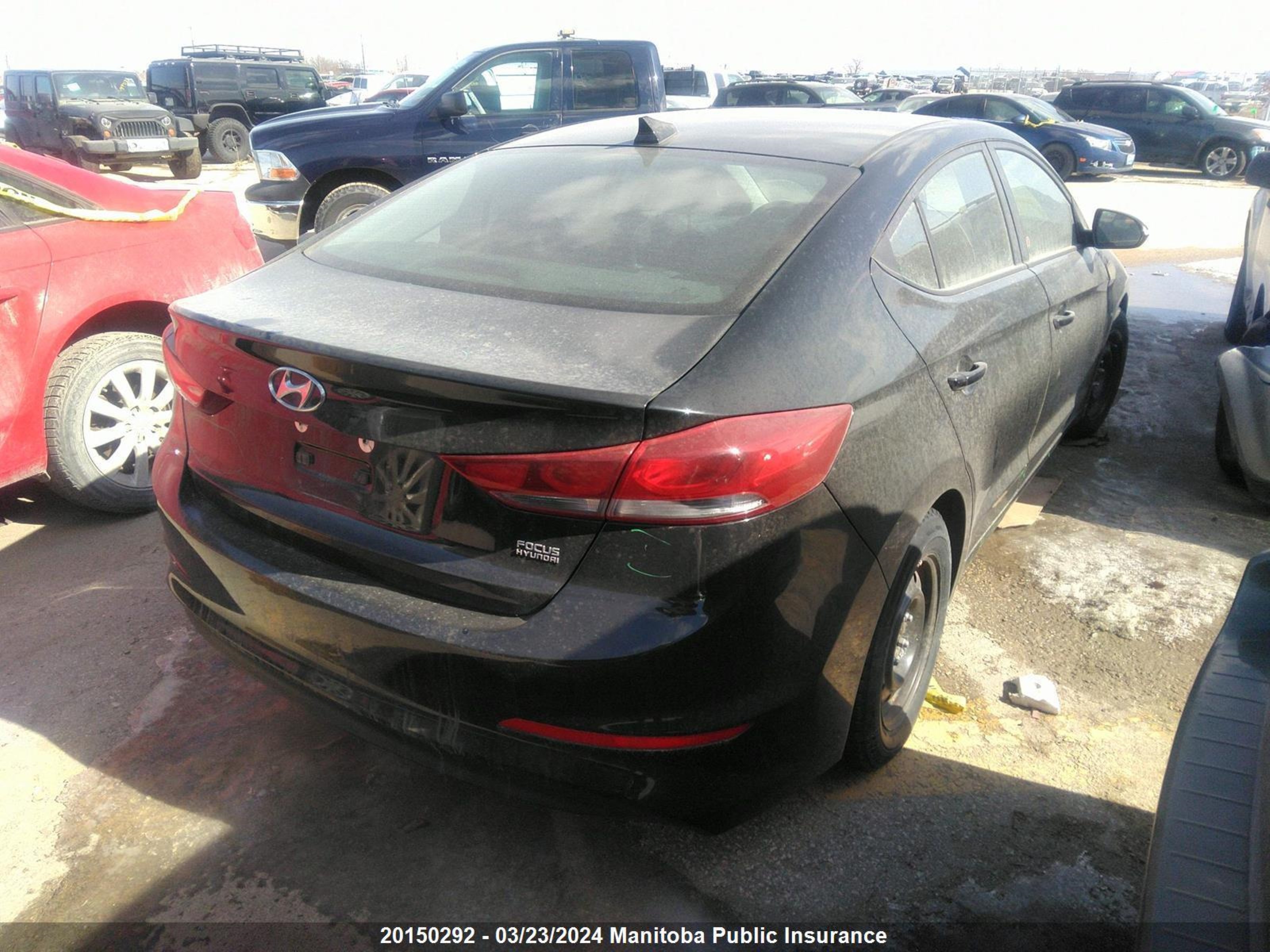 Photo 3 VIN: KMHD84LF0HU308397 - HYUNDAI ELANTRA 