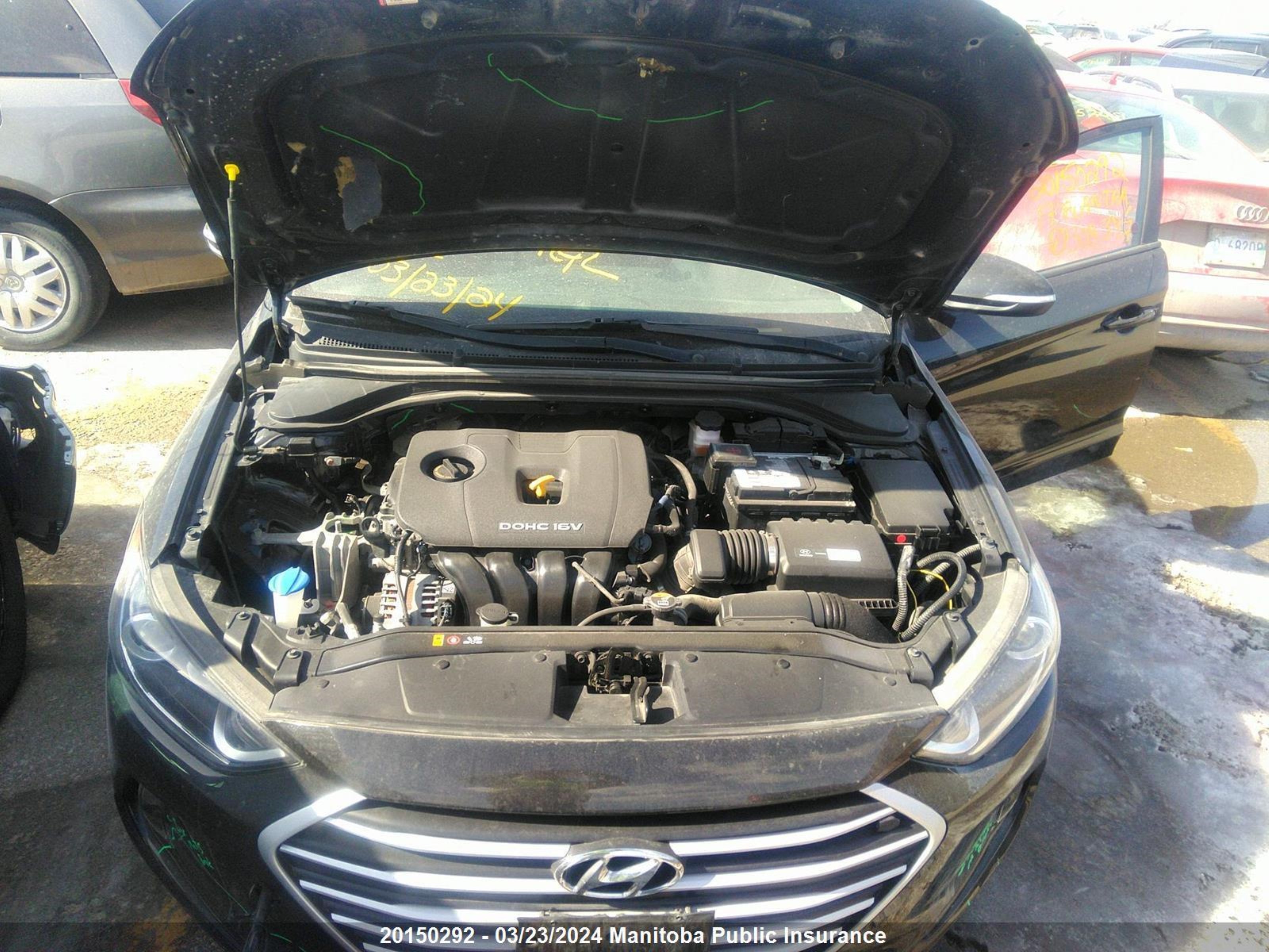 Photo 9 VIN: KMHD84LF0HU308397 - HYUNDAI ELANTRA 