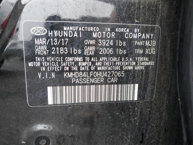 Photo 11 VIN: KMHD84LF0HU427065 - HYUNDAI ELANTRA 