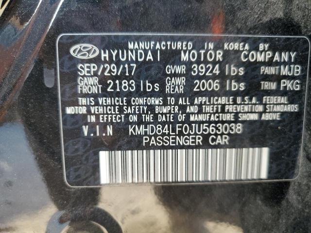 Photo 12 VIN: KMHD84LF0JU563038 - HYUNDAI ELANTRA SE 