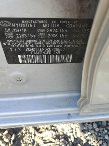 Photo 11 VIN: KMHD84LF0KU736803 - HYUNDAI ELANTRA SE 