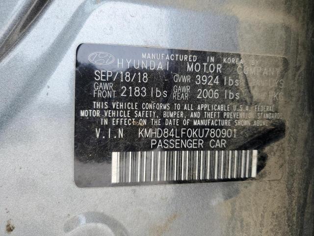 Photo 9 VIN: KMHD84LF0KU780901 - HYUNDAI ELANTRA SE 