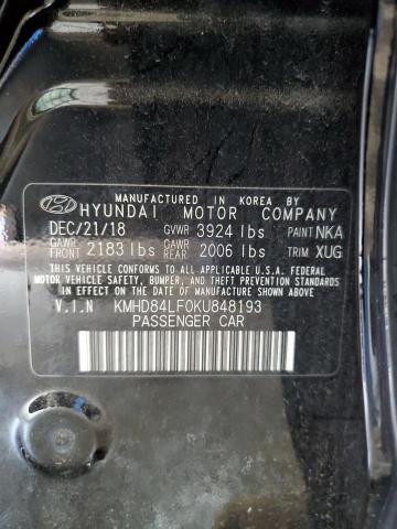 Photo 11 VIN: KMHD84LF0KU848193 - HYUNDAI ELANTRA 