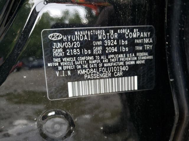 Photo 9 VIN: KMHD84LF0LU101940 - HYUNDAI ELANTRA SE 