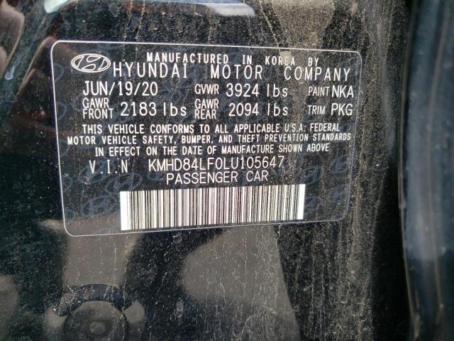 Photo 11 VIN: KMHD84LF0LU105647 - HYUNDAI ELANTRA SE 