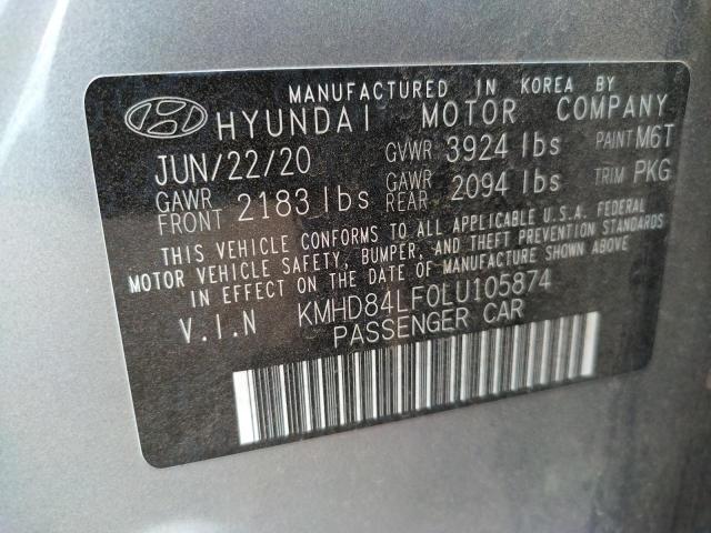 Photo 9 VIN: KMHD84LF0LU105874 - HYUNDAI ELANTRA SE 