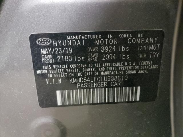 Photo 9 VIN: KMHD84LF0LU938610 - HYUNDAI ELANTRA SE 