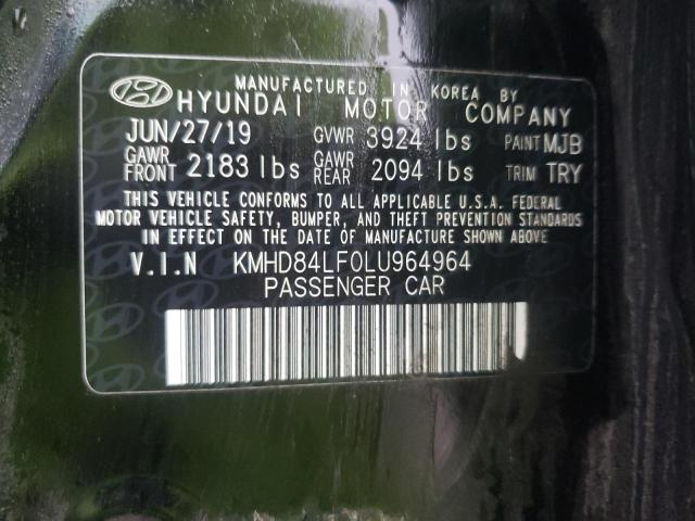 Photo 9 VIN: KMHD84LF0LU964964 - HYUNDAI ELANTRA SE 