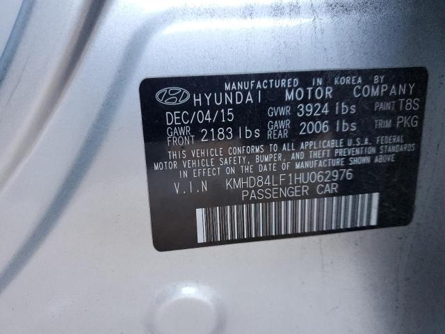 Photo 12 VIN: KMHD84LF1HU062976 - HYUNDAI ELANTRA 