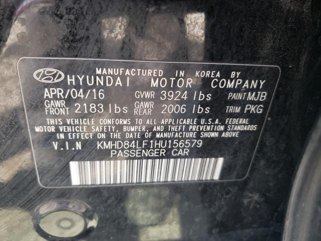 Photo 9 VIN: KMHD84LF1HU156579 - HYUNDAI ELANTRA SE 