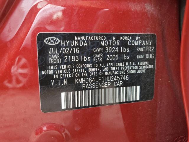 Photo 11 VIN: KMHD84LF1HU245746 - HYUNDAI ELANTRA SE 