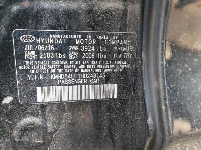 Photo 9 VIN: KMHD84LF1HU248145 - HYUNDAI ELANTRA SE 