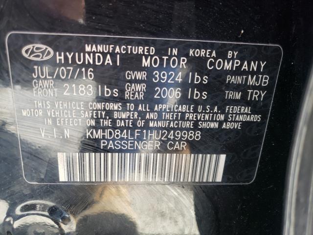 Photo 9 VIN: KMHD84LF1HU249988 - HYUNDAI ELANTRA SE 