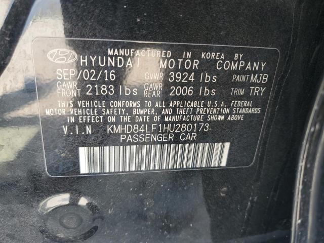 Photo 11 VIN: KMHD84LF1HU280173 - HYUNDAI ELANTRA SE 