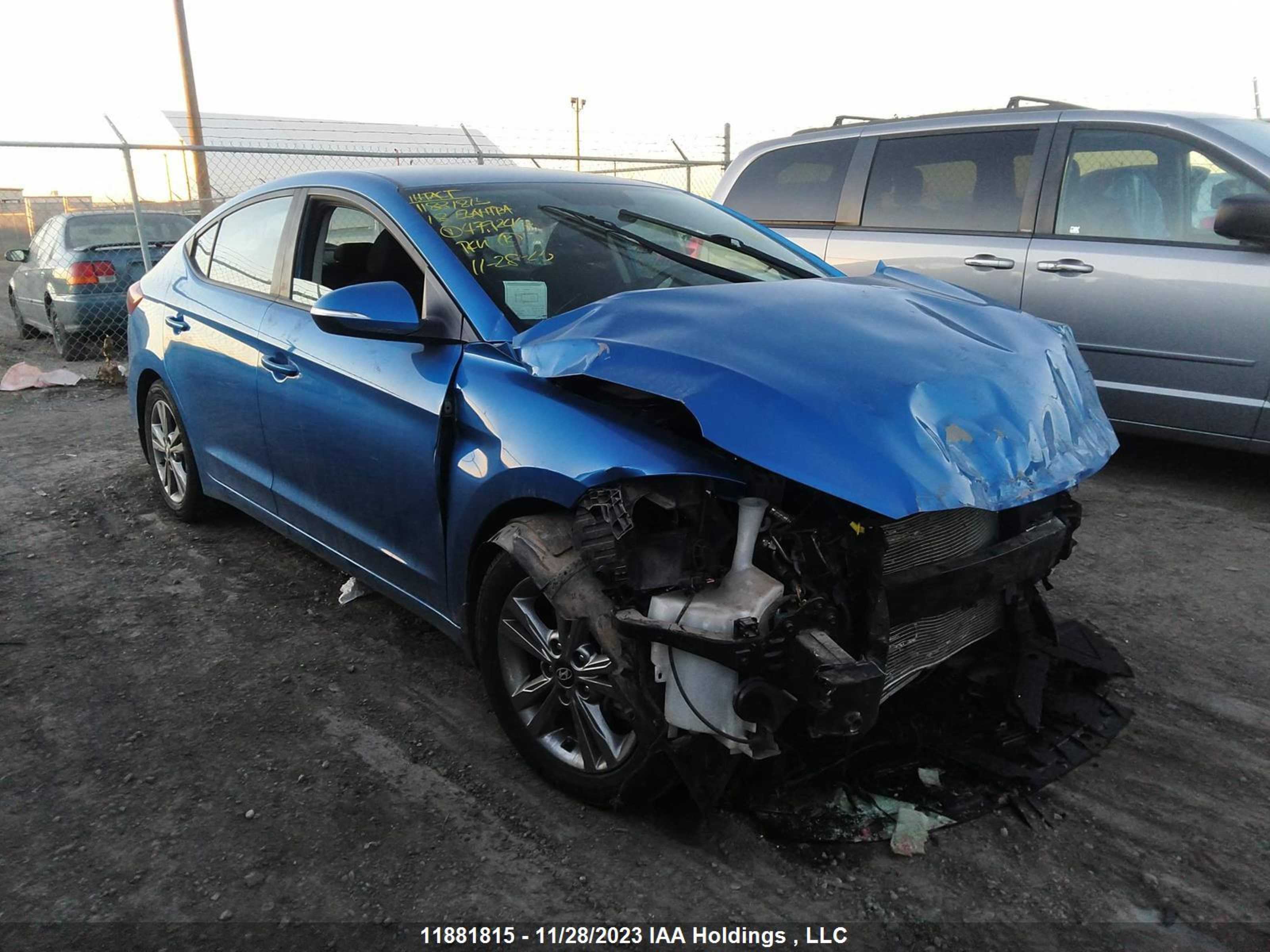 Photo 0 VIN: KMHD84LF1JU479245 - HYUNDAI ELANTRA 