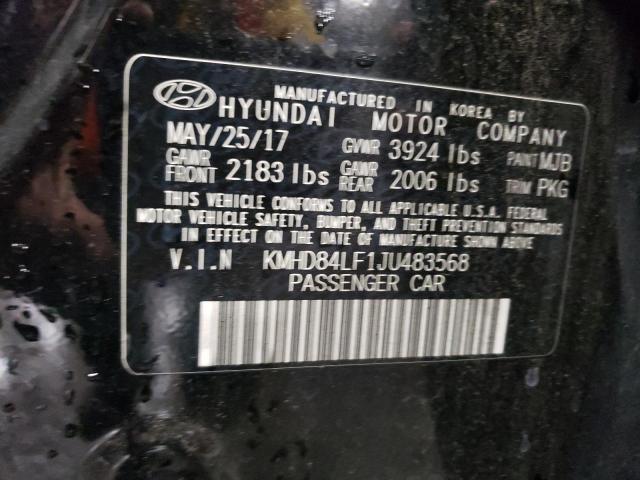 Photo 12 VIN: KMHD84LF1JU483568 - HYUNDAI ELANTRA SE 