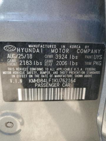 Photo 11 VIN: KMHD84LF1KU762164 - HYUNDAI ELANTRA SE 