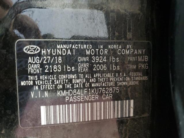 Photo 12 VIN: KMHD84LF1KU762875 - HYUNDAI ELANTRA SE 