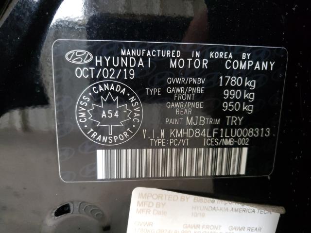 Photo 9 VIN: KMHD84LF1LU008313 - HYUNDAI ELANTRA SE 