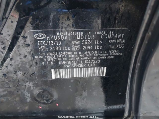 Photo 8 VIN: KMHD84LF1LU047323 - HYUNDAI ELANTRA 