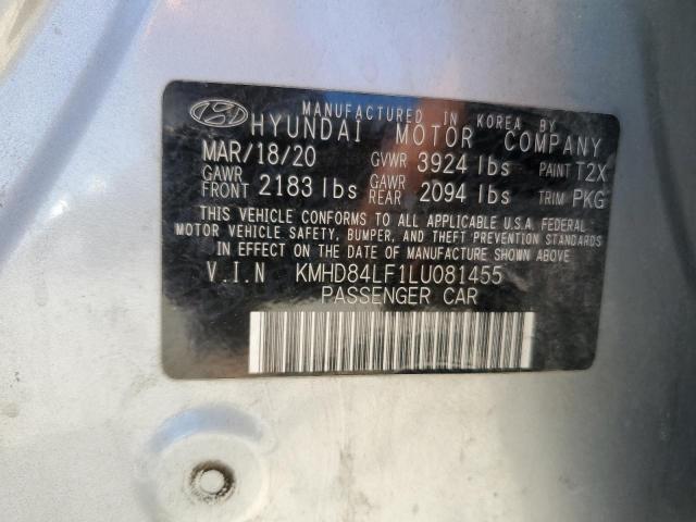 Photo 11 VIN: KMHD84LF1LU081455 - HYUNDAI ELANTRA SE 