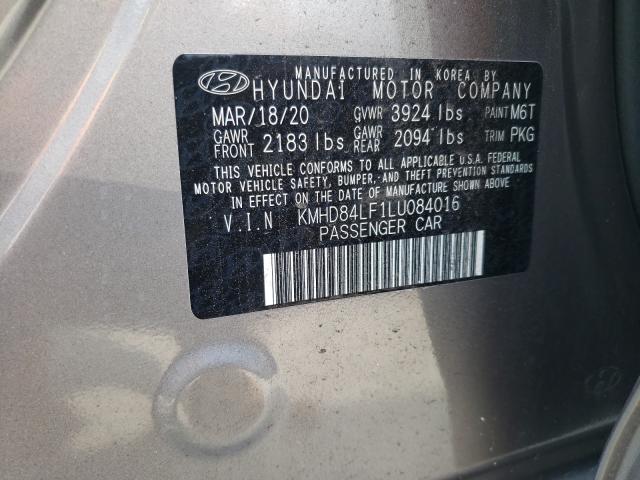 Photo 9 VIN: KMHD84LF1LU084016 - HYUNDAI ELANTRA SE 