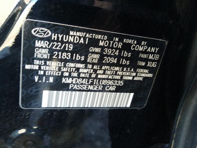 Photo 9 VIN: KMHD84LF1LU896335 - HYUNDAI ELANTRA SE 