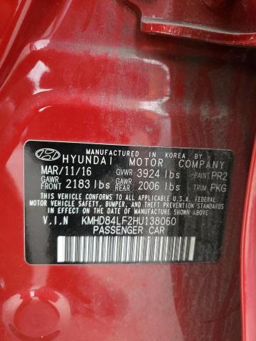 Photo 11 VIN: KMHD84LF2HU138060 - HYUNDAI ELANTRA SE 