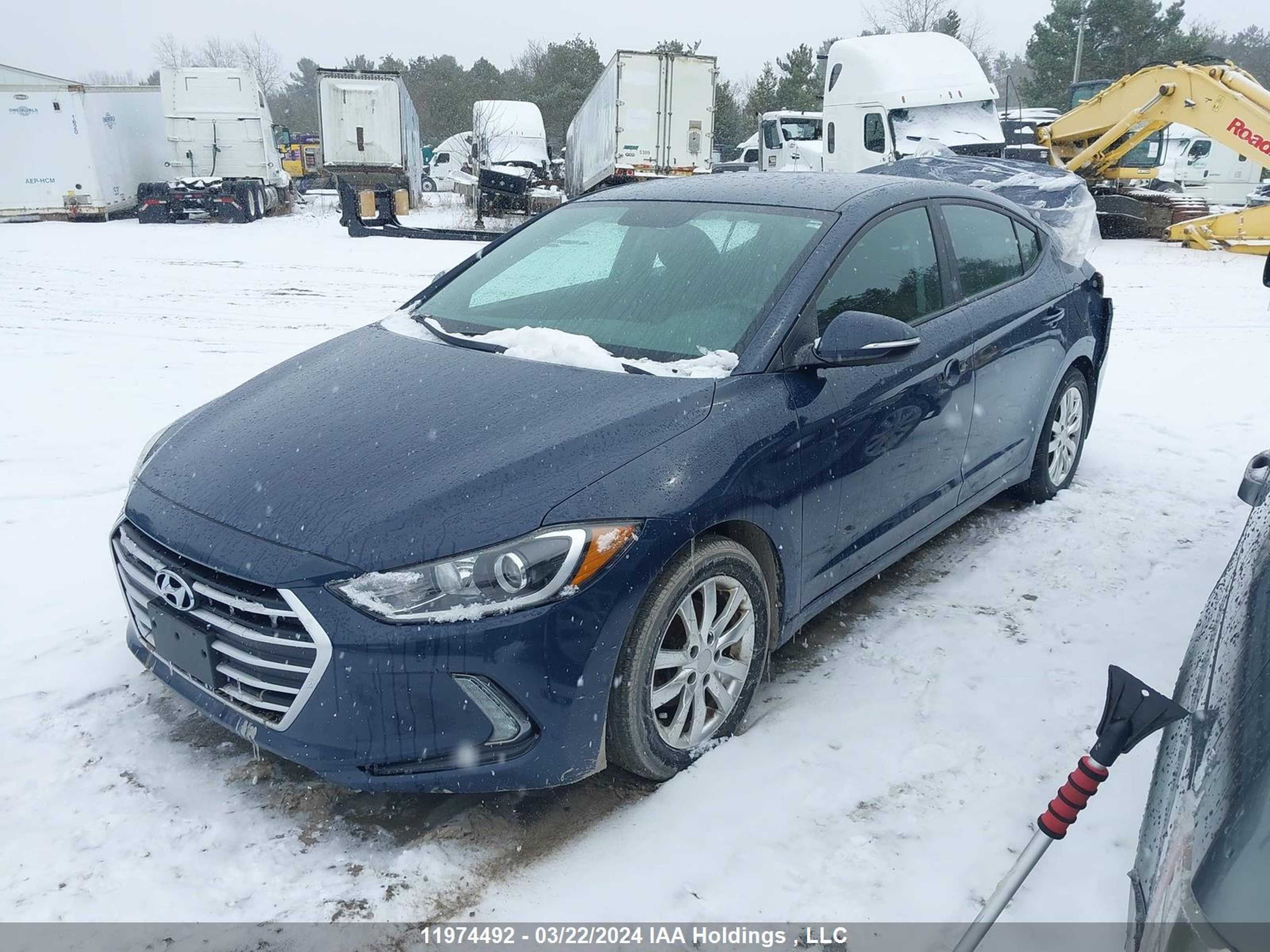 Photo 1 VIN: KMHD84LF2HU166828 - HYUNDAI ELANTRA 