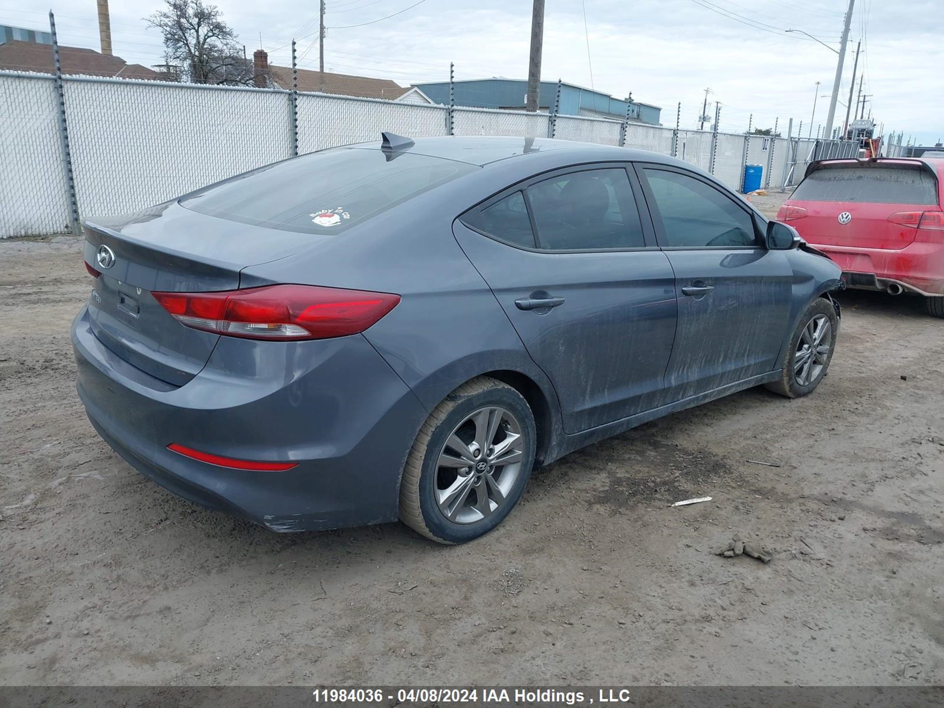 Photo 3 VIN: KMHD84LF2JU510583 - HYUNDAI ELANTRA 