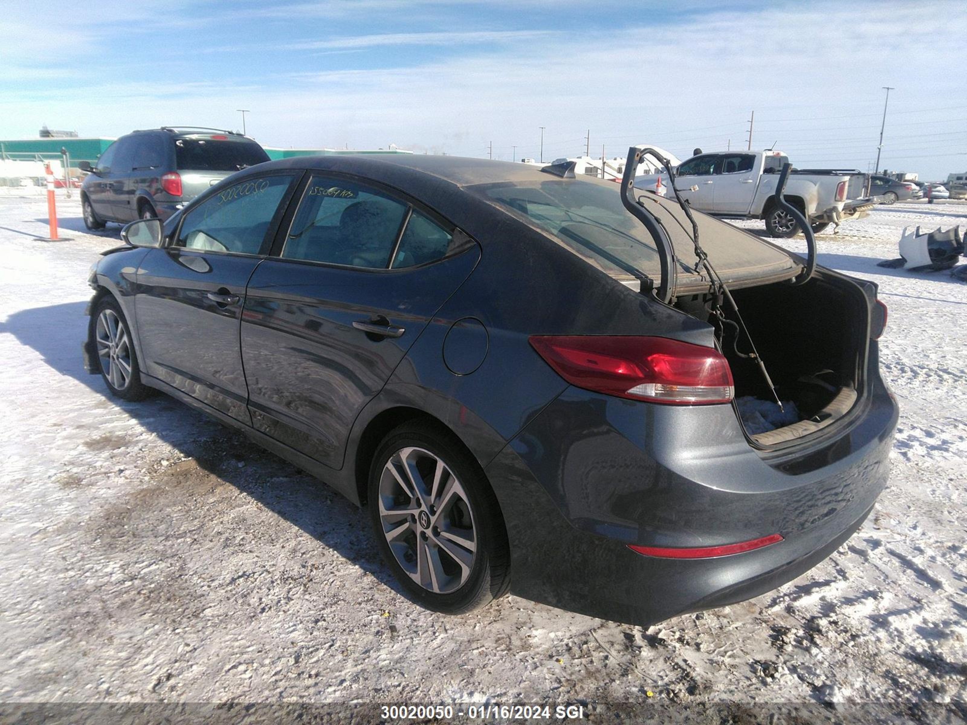 Photo 2 VIN: KMHD84LF2JU579791 - HYUNDAI ELANTRA 