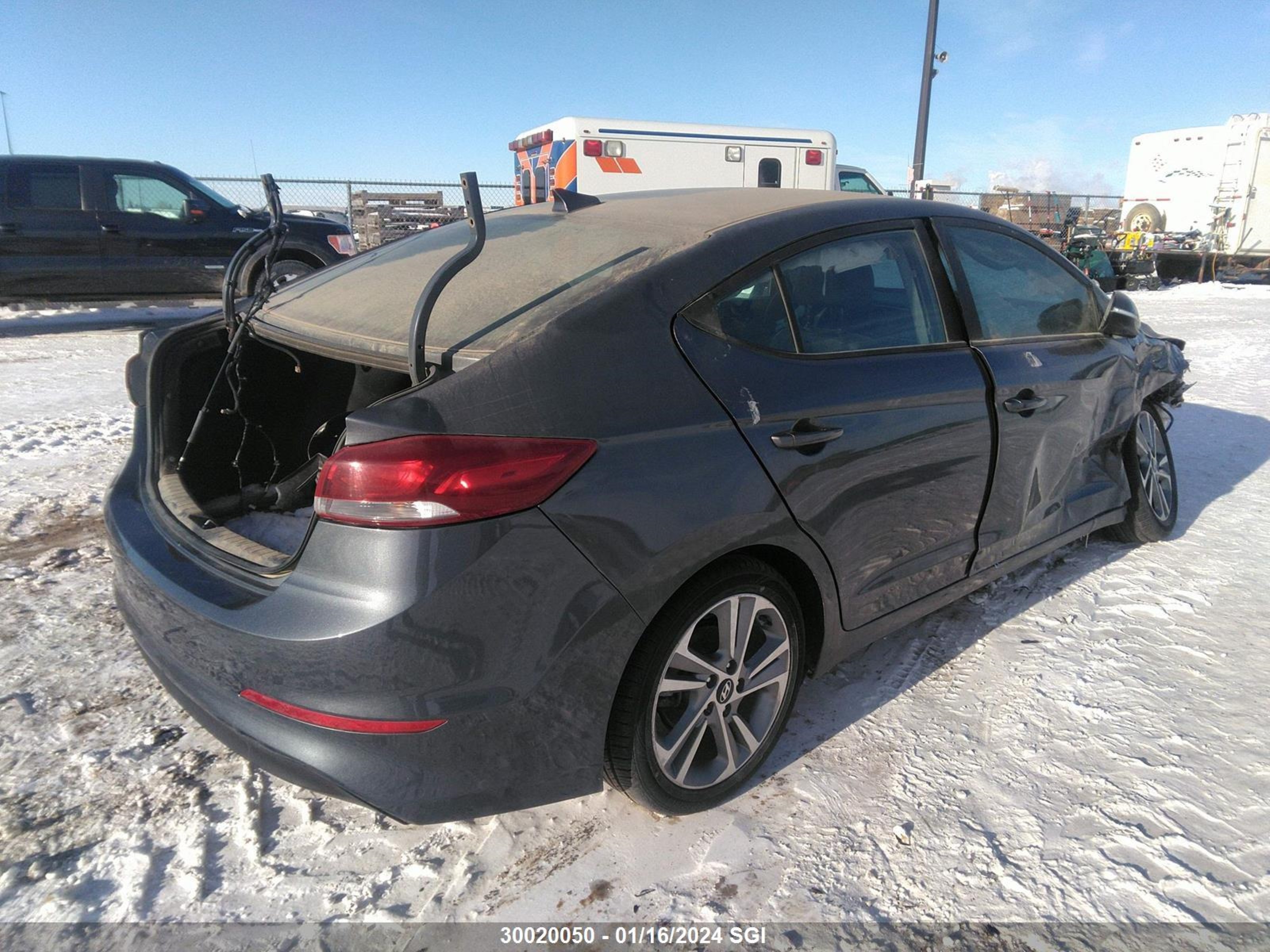 Photo 3 VIN: KMHD84LF2JU579791 - HYUNDAI ELANTRA 