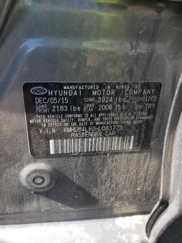 Photo 12 VIN: KMHD84LF3HU063773 - HYUNDAI ELANTRA 