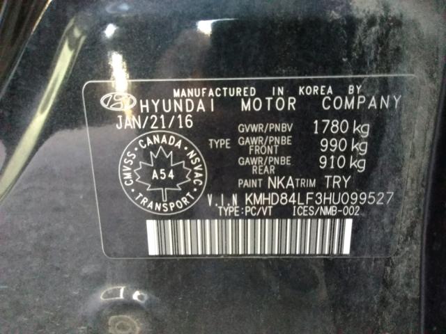 Photo 9 VIN: KMHD84LF3HU099527 - HYUNDAI ELANTRA SE 