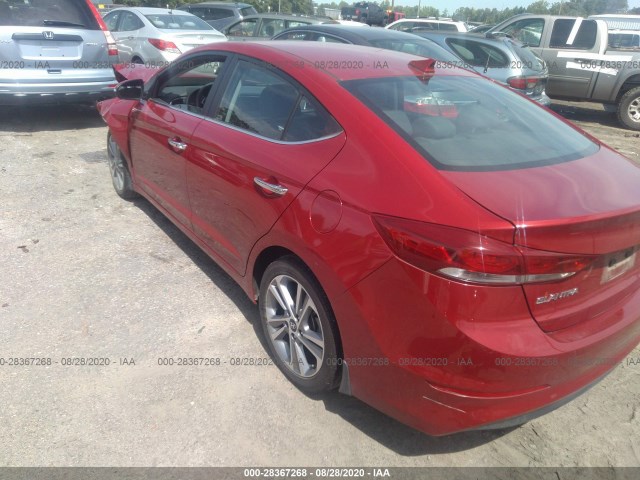 Photo 2 VIN: KMHD84LF3HU314162 - HYUNDAI ELANTRA 