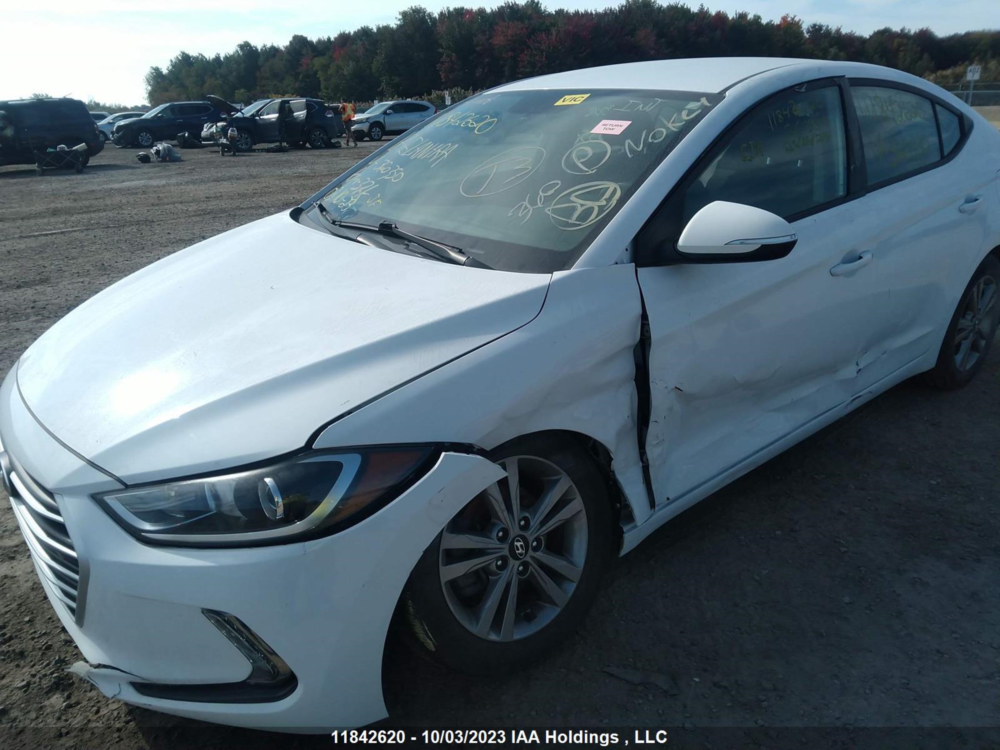 Photo 5 VIN: KMHD84LF3HU360350 - HYUNDAI ELANTRA 