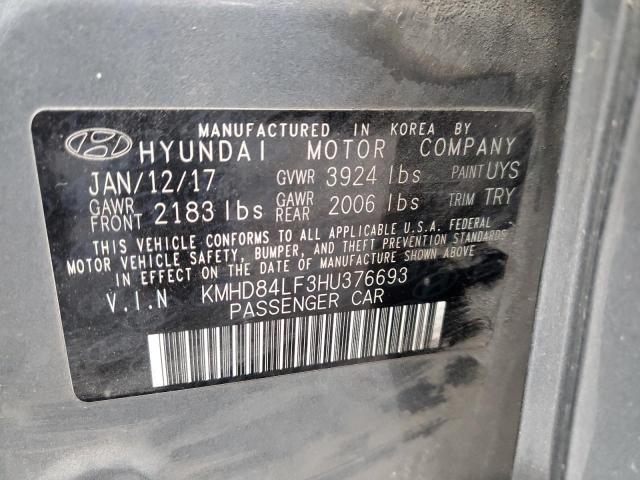 Photo 11 VIN: KMHD84LF3HU376693 - HYUNDAI ELANTRA 