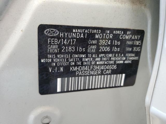 Photo 9 VIN: KMHD84LF3HU404606 - HYUNDAI ELANTRA SE 