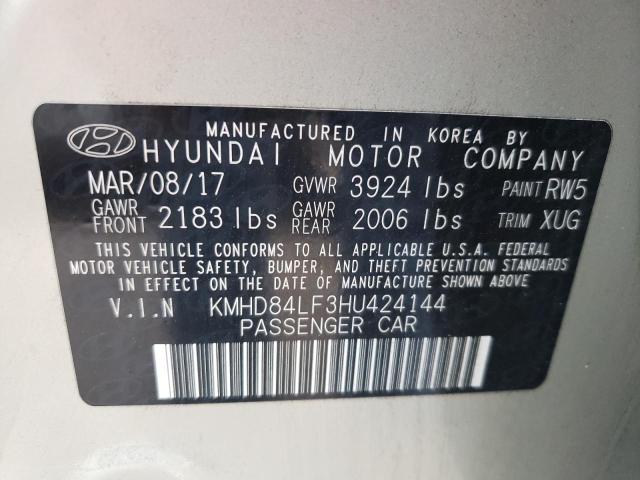 Photo 9 VIN: KMHD84LF3HU424144 - HYUNDAI ELANTRA SE 