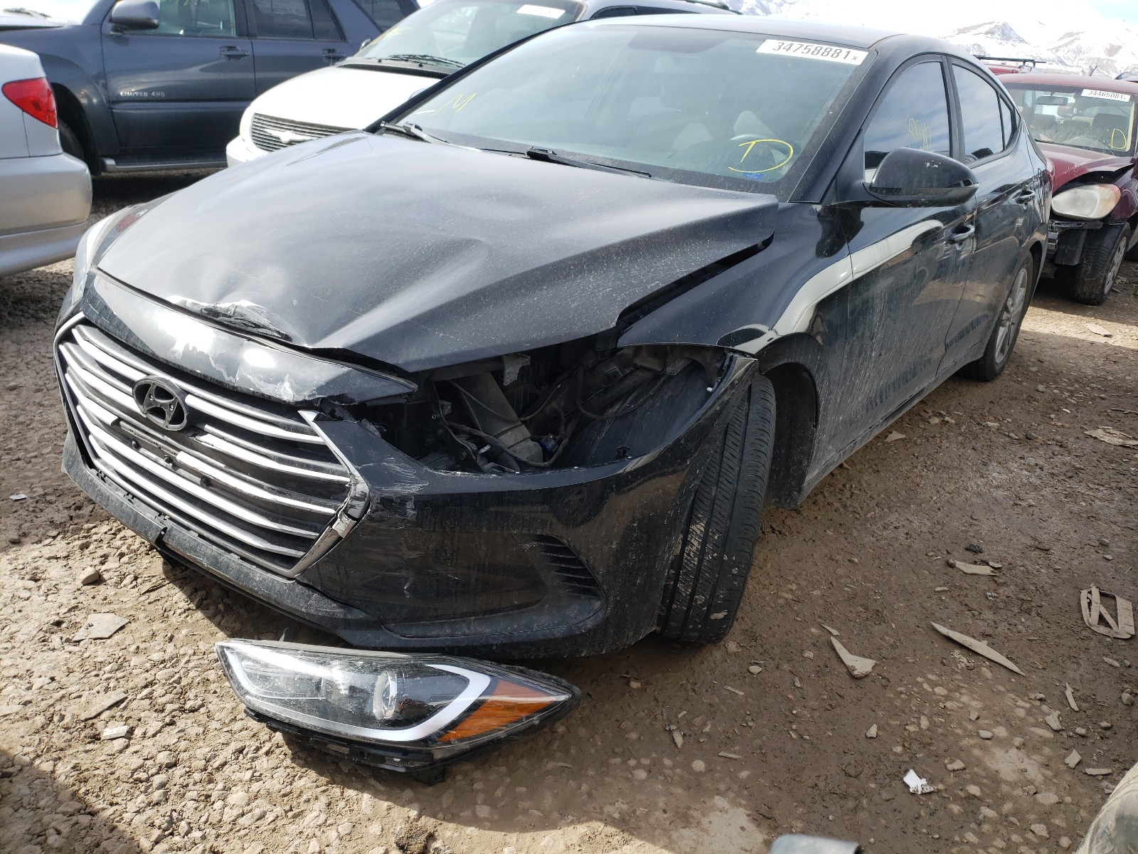 Photo 1 VIN: KMHD84LF3JU455464 - HYUNDAI ELANTRA SE 