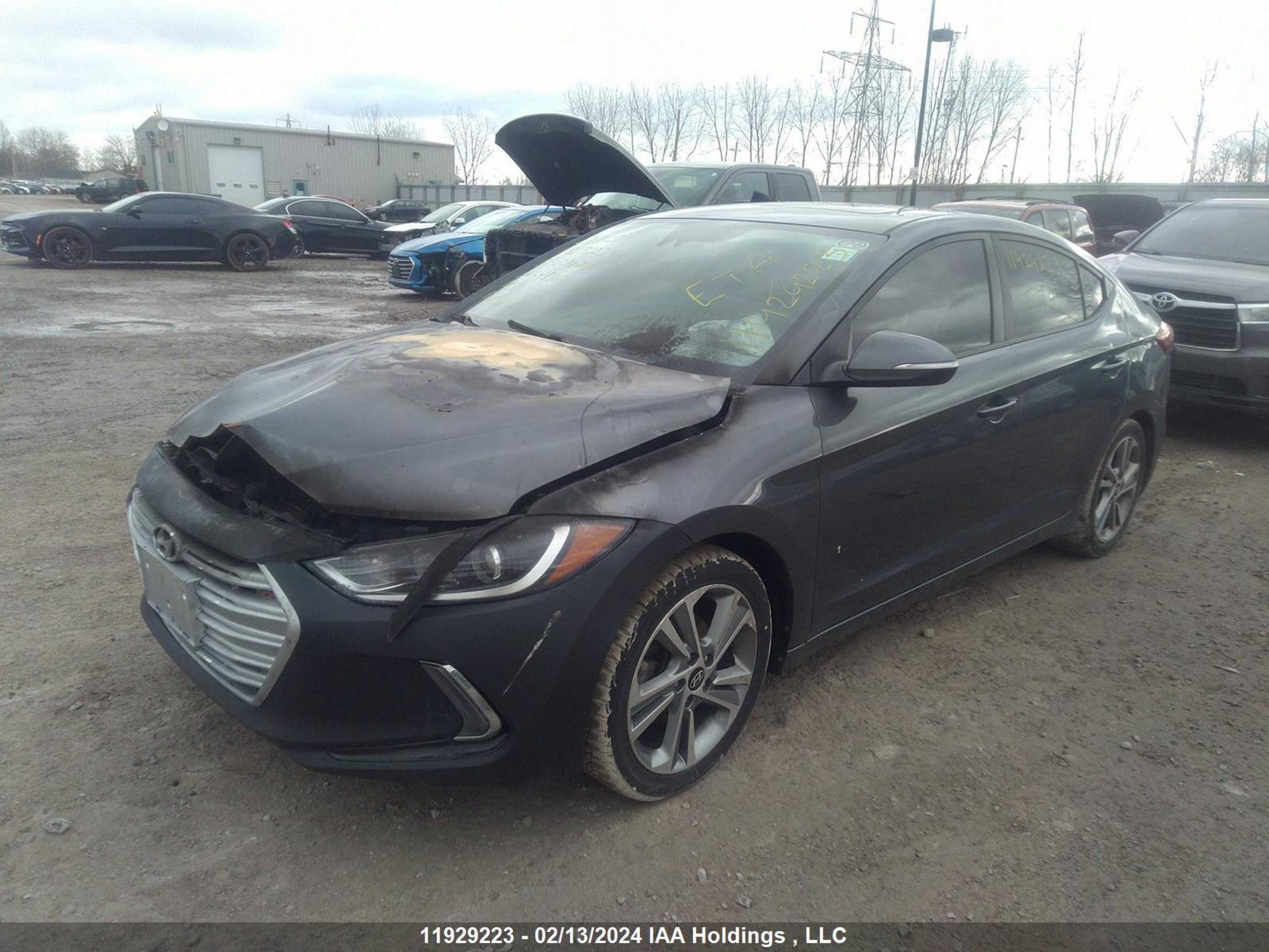 Photo 1 VIN: KMHD84LF3JU483121 - HYUNDAI ELANTRA 