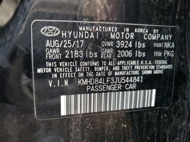 Photo 9 VIN: KMHD84LF3JU544841 - HYUNDAI ELANTRA SE 